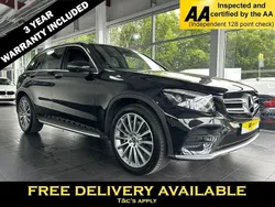 Black Used 2018 Mercedes GLC250 AMG line SUV | £21,395 (Fair price)
