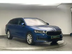 Cobalt blue metallic Used 2024 Skoda Superb SE Technology Estate | £26,946 (Expensive)
