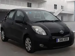 Black Used 2011 Toyota Yaris Hatchback | £3,795 (Fair price)