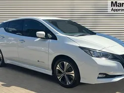White Used 2019 Nissan Leaf Tekna Hatchback | £8,615 (Fair price)