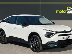 White Used 2021 Citroën e-C4 Hatchback | £10,700 (Fair price)
