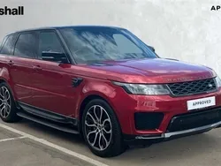 Red Used 2022 Land Rover Range Rover Sport HSE SUV | £42,611 (Super price)