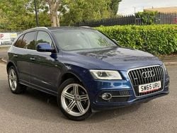 Blue Used 2015 Audi Q5 S-line plus SUV | £10,500 (Good price)