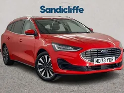 Red Used 2023 Ford Focus Titanium X Estate | £15,555 (Fair price)