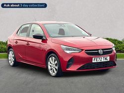 Red Used 2022 Vauxhall Corsa Edition Hatchback | £9,428 (Fair price)
