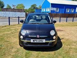 Black Used 2011 Fiat 500 Lounge Hatchback | £2,995 (Good price)