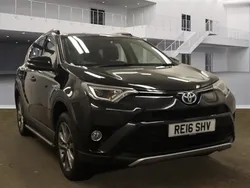 Black Used 2016 Toyota RAV4 SUV | £13,500 (A bit pricey)
