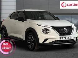 White Used 2025 Nissan Juke N-Connecta SUV | £19,650 (Good price)