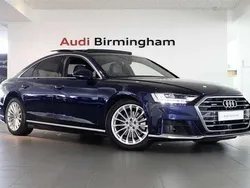 Navarra blue metallic Used 2020 Audi A8 S-Line Sedan | £32,000 (A bit pricey)