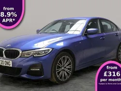 Blue Used 2020 BMW 330e M Sport Sedan | £21,732 (Good price)