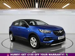 Blue Used 2019 Vauxhall Grandland X Sport SUV | £8,849 (Fair price)