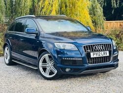 Blue Used 2012 Audi Q7 S-line plus SUV | £9,995 (Good price)