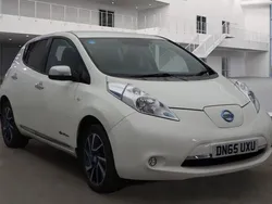 White Used 2015 Nissan Leaf Acenta Hatchback | £4,500 (Fair price)