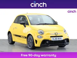 Yellow Used 2018 Abarth 595 Hatchback | £9,549 (Fair price)