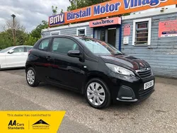 Black Used 2015 Peugeot 108 Active Hatchback | £4,295 (Fair price)