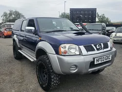 Blue Used 2003 Nissan Navara Pickup | £3,495 (Good price)