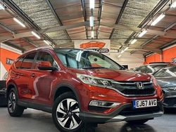 Red Used 2017 Honda CR-V EX SUV | £10,995 (Fair price)