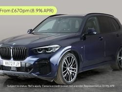 Blue Used 2022 BMW X5 M Sport SUV | £40,183 (Good price)
