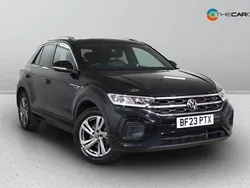 Black Used 2023 VW T-Roc R-line SUV | £22,675 (Fair price)