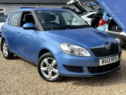 Blue Used 2013 Skoda Fabia SE Hatchback | £7,295 (A bit pricey)
