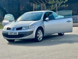 Silver Used 2007 Renault Mégane Cabriolet Dynamique Cabriolet | £995