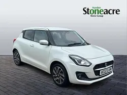 White Used 2022 Suzuki Swift SZ5 Hatchback | £11,495 (Fair price)