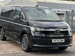 Deep black New 2025 VW Multivan Style Van | £57,990