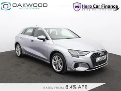 Silver Used 2021 Audi A3 Sportback Sport Hatchback | £21,412