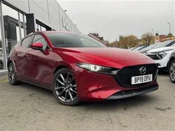 Red Used 2019 Mazda 3 Inclusive Hatchback | £13,863 (Fair price)