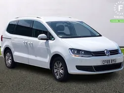 White Used 2019 VW Sharan SE MPV | £17,799 (Fair price)