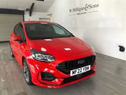 Red Used 2022 Ford Fiesta ST-Line Hatchback | £15,495 (A bit pricey)