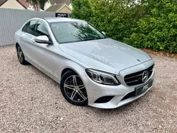 Silver Used 2018 Mercedes C220 Premium Sedan | £13,995 (Fair price)