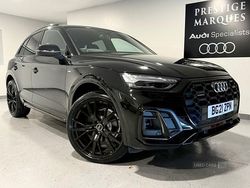 Black Used 2021 Audi Q5 S-Line SUV | £28,750 (Fair price)