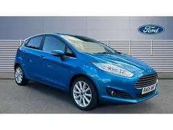Blue Used 2016 Ford Fiesta Titanium Hatchback | £9,455 (Fair price)