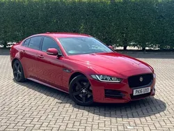 Red Used 2016 Jaguar XE R-Sport Sedan | £10,800 (Fair price)