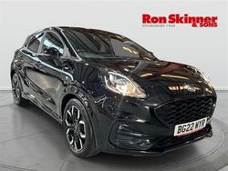 Black Used 2022 Ford Puma Gen-E ST-Line X SUV | £17,999 (Expensive)