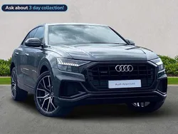 Grey Used 2021 Audi Q8 Black Edition SUV | £47,149 (Fair price)