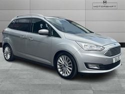 Silver Used 2016 Ford Grand C-Max Titanium MPV | £6,249 (Fair price)