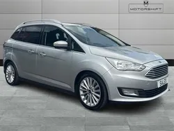 Silver Used 2016 Ford Grand C-Max Titanium MPV | £6,249 (Fair price)