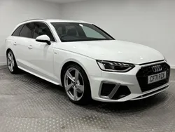 White Used 2022 Audi A4 S-Line Estate | £18,495 (Super price)