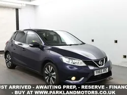 Blue Used 2015 Nissan Pulsar N-TEC Hatchback | £3,995 (Fair price)