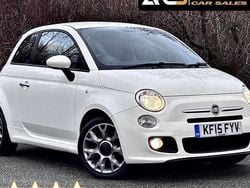 White Used 2015 Fiat 500 S Hatchback | £4,280 (Good price)