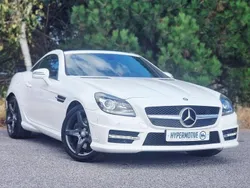 White Used 2015 Mercedes SLK250 AMG Cabriolet | £9,495 (Fair price)