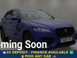 Blue Used 2018 Jaguar F-Pace R-Sport SUV | £14,899 (Fair price)