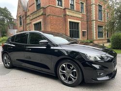 Black Used 2018 Ford Focus ST-Line Hatchback | £10,281 (A bit pricey)