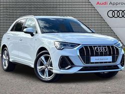White New 2025 Audi Q3 S-Line SUV | £35,995 (Expensive)