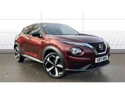 Red Used 2021 Nissan Juke Tekna SUV | £14,840 (Fair price)