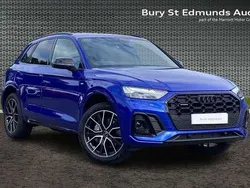 Blue Used 2024 Audi Q5 Black Edition SUV | £44,701 (Expensive)