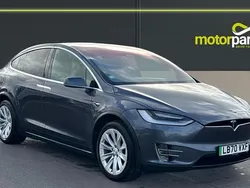 Grey metallic Used 2020 Tesla Model X Long Range SUV | £30,495 (Good price)