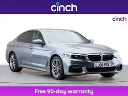 Blue Used 2018 BMW 520 M Sport Sedan | £15,729 (Fair price)